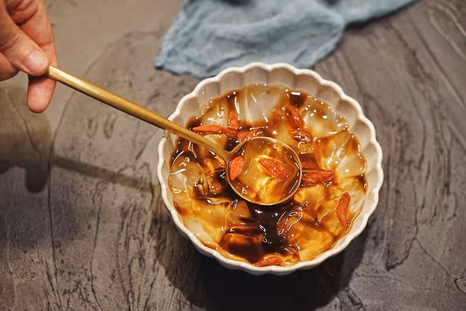 紅糖涼粉