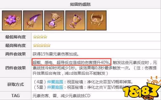 原神感電傷害取決於什麼 感電傷害取決的因素