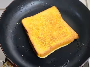 分分鐘搞定的巧克力漏奶華  爆漿西多士 港式茶餐 網紅吐司