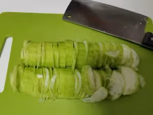 只放油鹽的清炒絲瓜