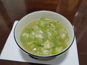只放油鹽的清炒絲瓜