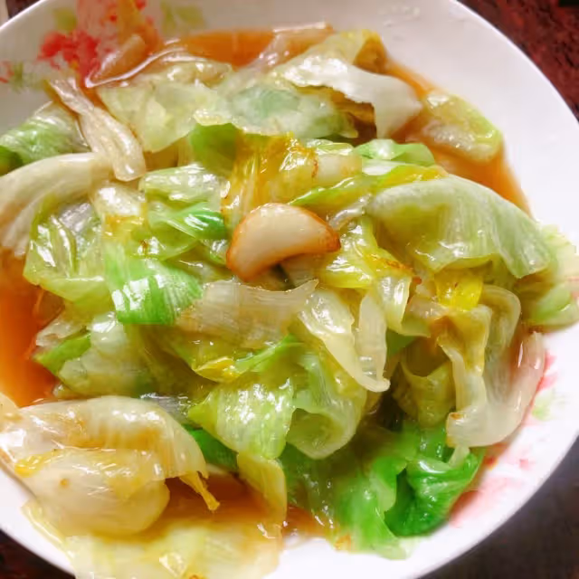 炒西生菜