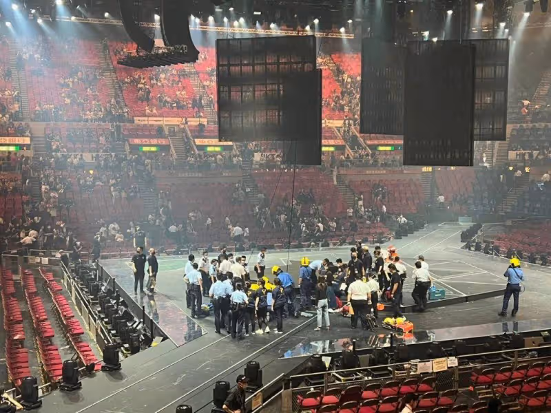 【MIRROR演唱會】意外調查最新進展 鋼索疑「金屬疲勞」斷裂導致墜屏