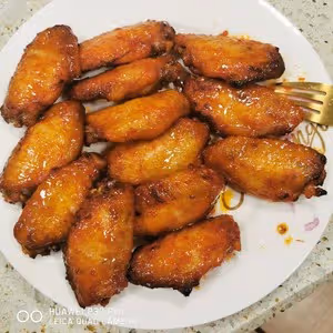 空氣炸鍋，蜜汁烤雞翅