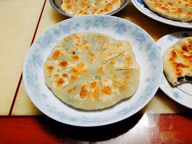 雪菜肉餅