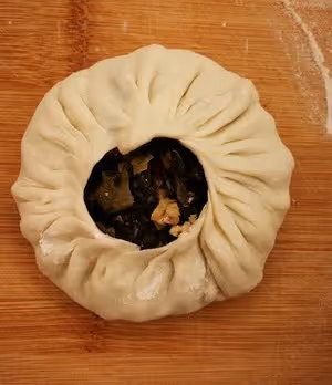 雪菜肉餅