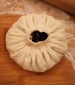 雪菜肉餅
