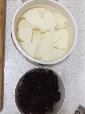 山藥炒木耳
