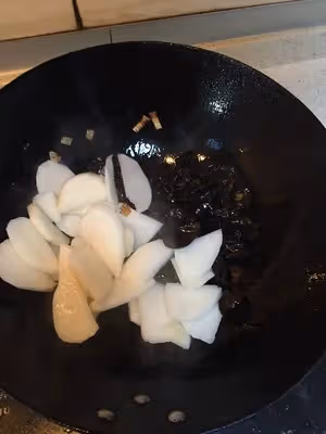 山藥炒木耳