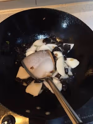 山藥炒木耳