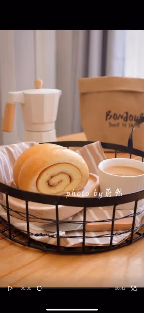 吐司抱抱卷
