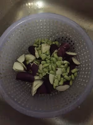 紅燒茄子毛豆