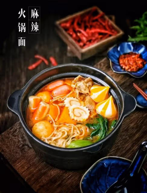麻辣火鍋面