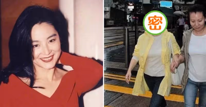 67歲林青霞素顏逛街，穿嫩黃色上衣簡單有活力，和朋友手牽手，網友：真實不做作