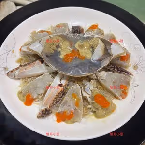 年夜飯大菜之 蒜蓉粉絲蒸紅膏梭子蟹大家快來跟我學一下超詳細的步驟