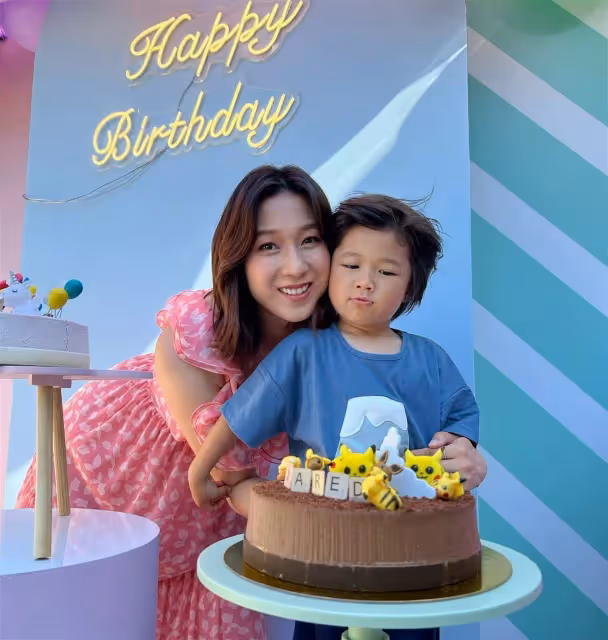 年紀小小已有女神風範　鍾嘉欣女兒最新樣貌曝光