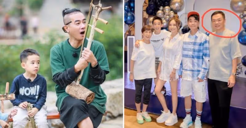 陳小春辦55歲生日派對，穿格紋衫戴棒球帽，比大6歲岳父更顯年輕