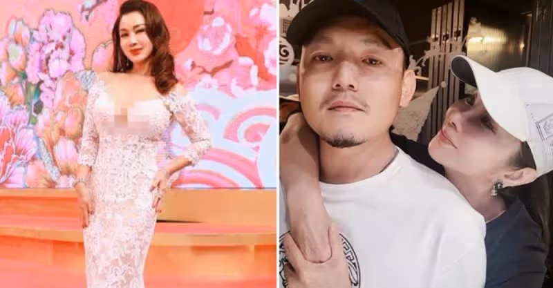 66歲陳美鳳與小鮮肉相戀！七夕節大膽認愛，與小30歲男友親密摟抱照曝光，全網送祝福