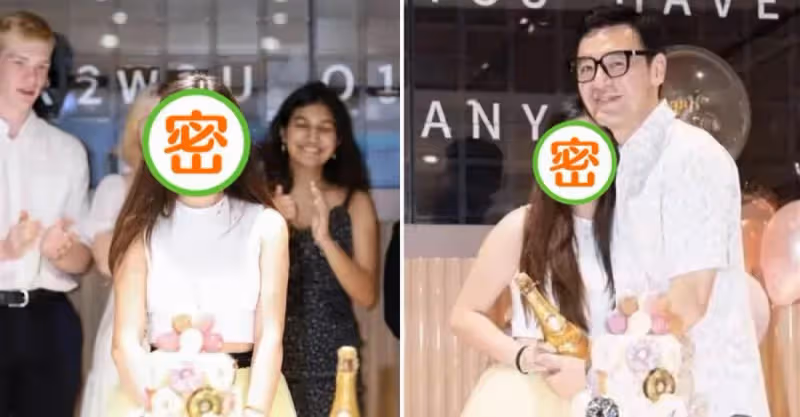 鐘鎮濤一家為18歲女兒慶生，二婚娃撞臉馬思純，顏值不輸原配女兒