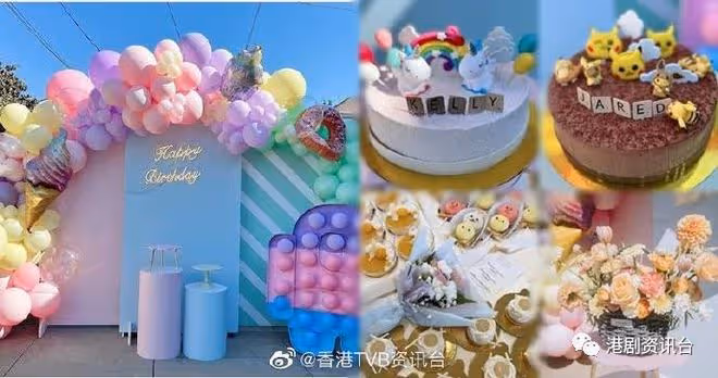疫情下溫馨賀壽!孕婦鍾嘉欣精心準備仔女生日會