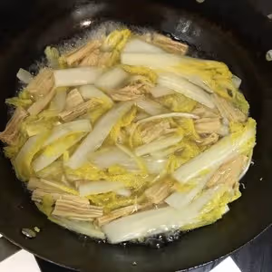 【娃娃菜燒腐竹】簡單健康又美味