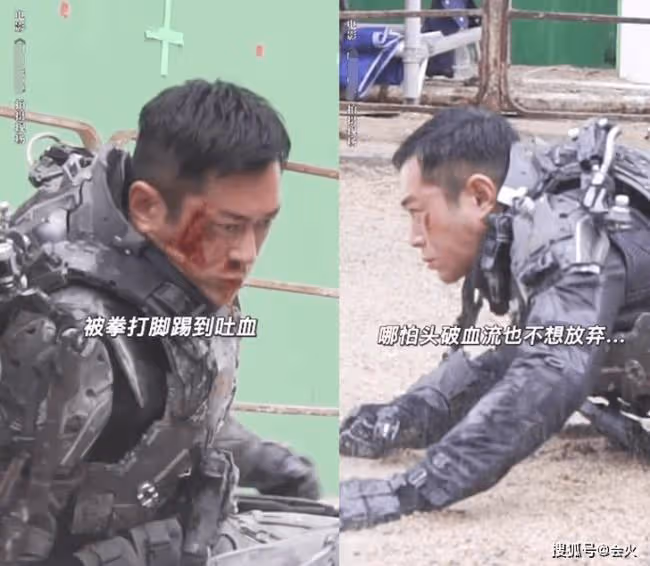 古天樂拍打戲太敬業 被按在地上拽拖暴打