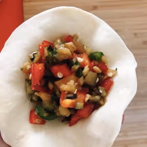 我們家最愛吃的素餡兒包子—尖椒茄子包