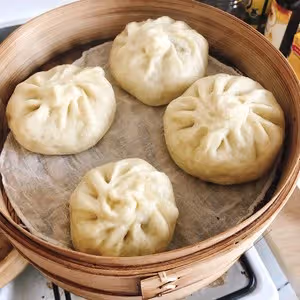 我們家最愛吃的素餡兒包子—尖椒茄子包
