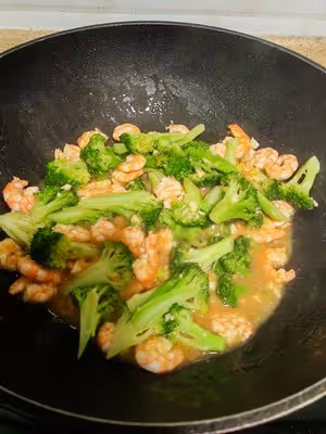 零失敗的西蘭花炒蝦仁