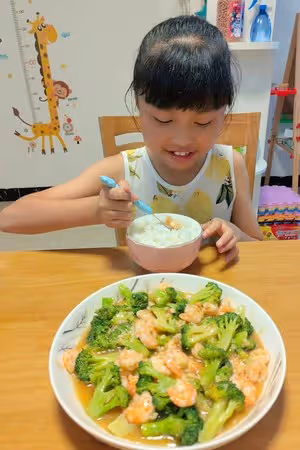 零失敗的西蘭花炒蝦仁