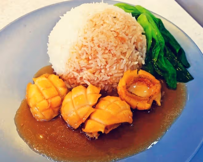 鮑魚撈飯