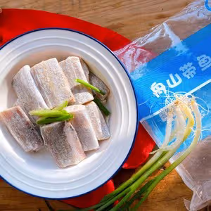 鮮嫩無比的清蒸帶魚