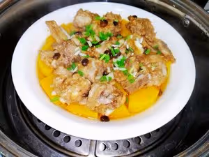 豆豉排骨蒸南瓜