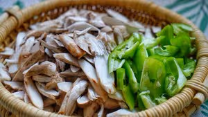 清炒雞樅