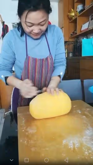 南瓜發麵肉包子
