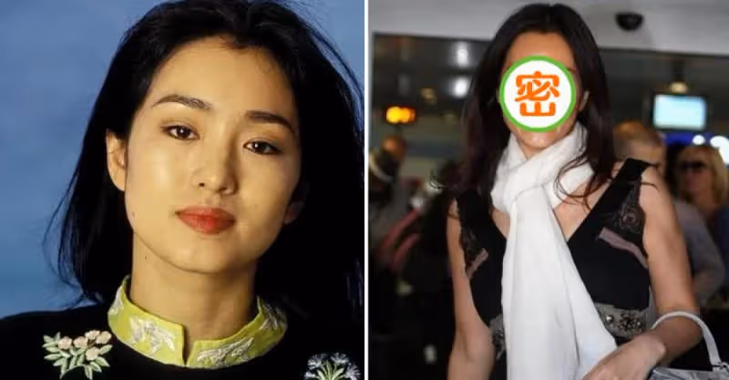 59歲鞏俐也太自信了！無懼素顏穿一身黑出境，皮膚黝黑難掩骨子美：不完美也很迷人！