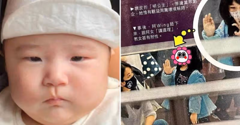 黎明四歲女兒近照大變樣！小時候肉嘟嘟長得像男孩，如今越長越美單眼皮超像爸爸