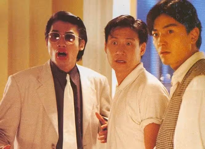 因邱淑貞創業受挫的王晶,找梁家輝、張學友救場,結果拍了部經典
