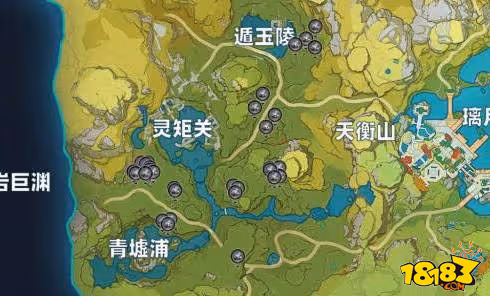 原神白鐵塊哪裡多 原神白鐵塊的位置詳解