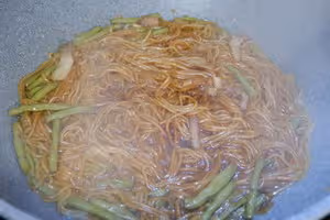 豆角燜面（無植物油版）