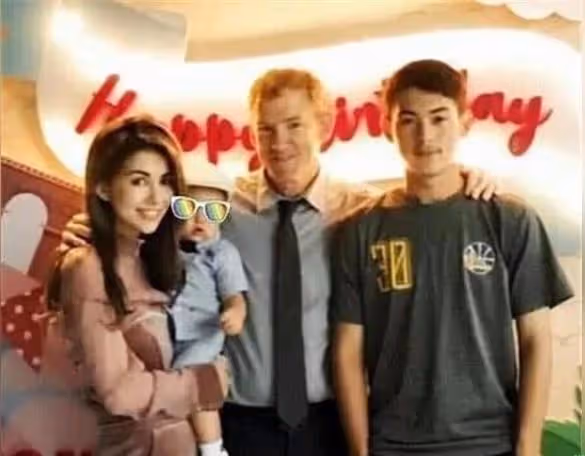 昆凌帶周傑倫回娘家，本以為岳父已經夠帥了，看到她弟弟後不淡定了!