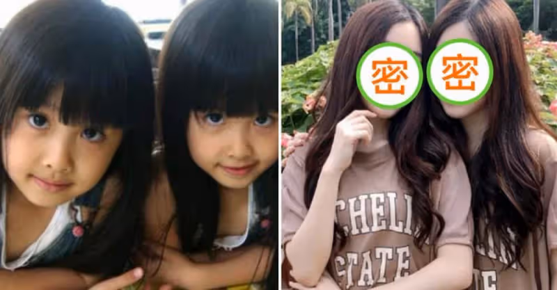 「臺灣最美雙胞胎」長大了，如今17年過去了，模樣清新可人，網喊：簡直美到認不出