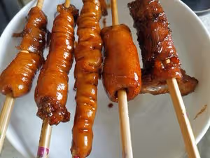 廣式脆皮豬腸（超簡單）