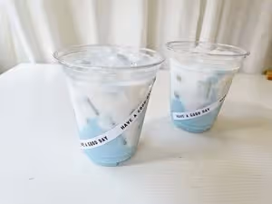 瓦爾登藍椰拿鐵