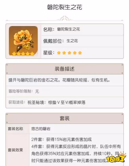 原神鍾離聖遺物詞條推薦 鍾離聖遺物屬性搭配