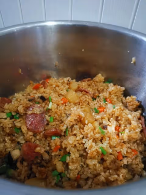 臘腸煲仔飯（電飯鍋版）