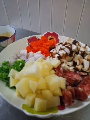 臘腸煲仔飯（電飯鍋版）
