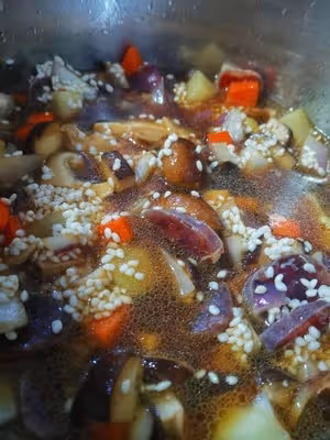 臘腸煲仔飯（電飯鍋版）