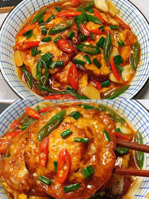 美味巨下飯的家常小炒～辣椒炒荷包蛋！