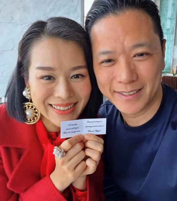 團聚!TVB前當家花旦北上開工5個月終回港,即與老公享受二人世界